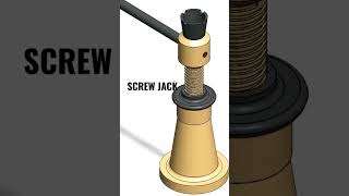 SCREW JACK  SOLIDWORKS [upl. by Lucic]