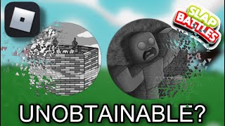 This ROBLOX Update Made MEGAROCK And Brick Master UNOBTAINABLE  Slap Battles [upl. by Primaveras]