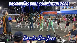 Banda San Jose Drill  Dasmariñas Town Fiesta 2024 [upl. by Ahgiela]