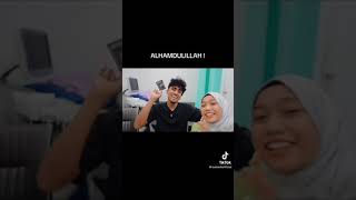 Tahniah Abng isa dan kak lisa tak lame lagi dapat baby 😍 tiktok fyp video isa isarbclan lisa [upl. by Lymn864]