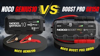 NOCO GENIUS10 vs NOCO Boost Pro GB150 Which Jump Starter is Best [upl. by Jollenta207]