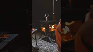 Hot Tent Camping Wood Stove campstove [upl. by Stelmach]