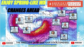 ENJOY SPRING LIKE WEATHER CHANGES AHEAD Kansas Colorado KYVZ WeatherTalk [upl. by Claudell]