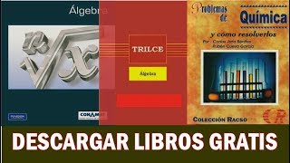 Baja libros preuniversitarios gratis en pdf [upl. by Alicirp882]