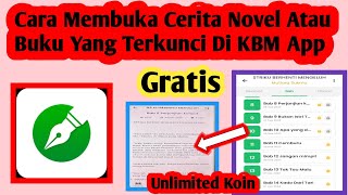 Cara Membuka Cerita Novel Yang Terkunci KBM App  Cara Buka Buku Terkunci KBM App [upl. by Japha]