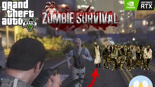 GTA 5 ZOMBIE APOCALYPSE SURVIVAL LOS SANTOS UNDER ATTACK EPISODE 1 technogamerz gta5 gta5hindi [upl. by Seen]