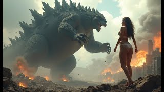 Godzilla X Kong The New Empire Movie Explain in Hindi [upl. by Llewoh]