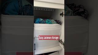 🤩 EASY CARAVAN STORAGE IDEA [upl. by Dnob]