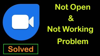 How to Fix Google Duo not Open and Not working Problem in Android amp Ios Mobile Tablet [upl. by Nomzaj]