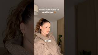 Acconciatura autunnale capelli mossi 430 capellimossi wavyhairstyle hairtutorial [upl. by Takken121]