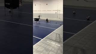 How To Receive in Volleyball My Synchronized Passing and Serving Drill I Do In Private Training [upl. by Yllop767]