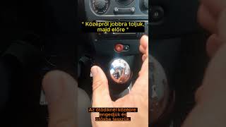 Manuális Váltó shorts driving gearshifting instructorauto [upl. by Kimball89]