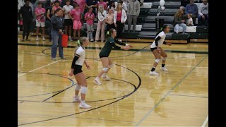 Rocky Mountain at Tongue River Volleyball Highlights  102624 [upl. by Ainollopa]