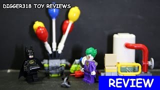 Lego 70900 The Joker Balloon Escape Batman Movie Review [upl. by Esinal]