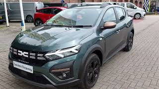 BRAND NEW DACIA SANDERO STEPWAY EXTREME AUTOMATIC in Cedar Green  DACIA CROYDON [upl. by Clementis843]