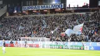 Vi följer vårt blåa lag Malmö FF  Atletico Madrid 411 2014 [upl. by Marie-Ann]