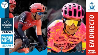 🚴🏼PARIS NIZA 2024 En Vivo Etapa 7 🟢 🚴🏼TIRRENO ADRIÁTICO 2024 En Vivo Etapa 6 🟢 [upl. by Cram]