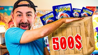 ME GASTÉ 500 EN CARTAS TCG DE POKÉMON PARA MI PRIMER PACK OPENING [upl. by Kelley]