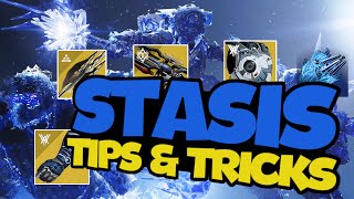 9 Tips To Make The Most Of STASIS  Destiny 2 [upl. by Labanna]