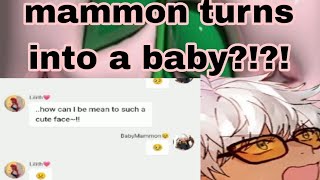 obey me textmammon turns into a baby [upl. by Nywroc402]