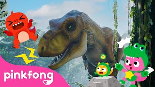 The Baby Dinosaur Wigwigwiggle  Kids Nursery Rhyme  Pinkfong Ninimo [upl. by Kristie]