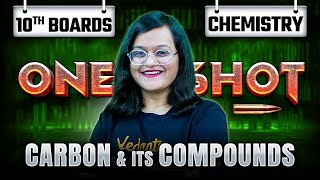 Carbon amp its Compounds Class 10 in One Shot  Class 10 Chemistry Chapter 4  Nikita Mam [upl. by Williams]