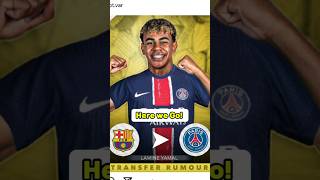 Lamine Yamal Transfer News  Barca Transfer news  psg transfer news transfernews psg barça [upl. by Maite]