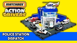 Matchbox Action Drivers Police Station Dispatch Playset New for 2022 [upl. by Venice]