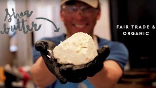 How We Make our Natural Shea Butter Soap Bars [upl. by Gensler]