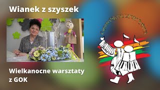 Stroik  wianek z szyszek [upl. by Mayman]