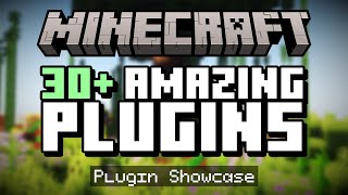 30 Amazing Plugins For Your Minecraft Survival Server [upl. by Ahsiad]