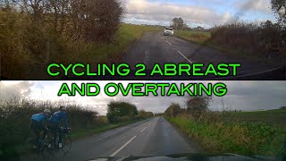 Cycling 2 Abreast and Overtaking [upl. by Genaro]