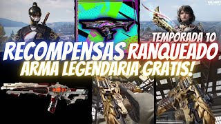 GRATIS RECOMPENSAS RANQUEADO  LEGENDARIA GRATIS  PERSONAJES GRATIS Temporada 10  COD Mobile [upl. by Ayirp846]