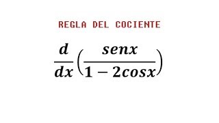 Derivación De Funciones Trigonométricas Ej 1 [upl. by Assenahs]