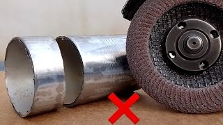 angle grinder secrets  how to cut various types of metal quickly and accurately [upl. by Atinihc]