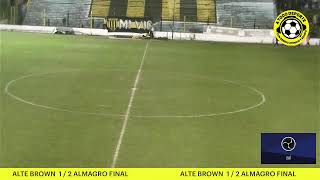 ALMIRANTE BROWN VS ALMAGRO [upl. by Doley]