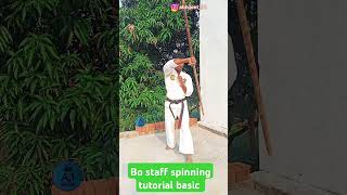 Bo staff spinning tutorial basic bostaff [upl. by Adigun]