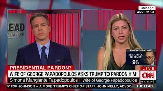 SIMONA MANGIANTE PAPADOPOULOS FULL EXCLUSIVE INTERVIEW WITH JAKE TAPPER 662018 [upl. by Anahcra]