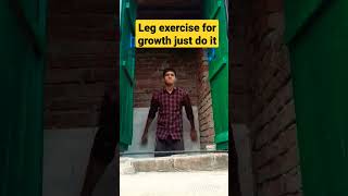 its a legs exercise for legs growth shortvideo [upl. by Korey]