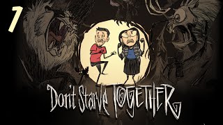 Dont Starve Together  1  Webber and WX78 [upl. by Hepsoj]