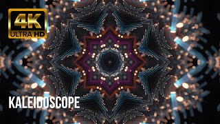 Kaleidoscope Mandala Meditation  Sound Waves  4K HD [upl. by Akimet487]