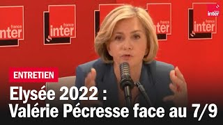 quotMon projet cest de remettre de lordre et de libérer les Françaisquot  Valérie Pécresse face au 79 [upl. by Petuu779]