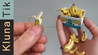 Kluna Tik top 10 MINIATURE FOOD ASMR Eating the World’s Smallest gmo Banana [upl. by Ellerrehc56]