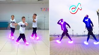 Симпа Gentlemen Dance Tuzelity 😎💥 Neon Mode 😱 Simpapa Tuzelity Shuffle Dance TikTok Compilation 2024 [upl. by Mei]