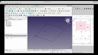 freecad BIM IFC Master datei mit ton arch Höhenplan Vermessungspunkt Basispunkt Nullpunkt [upl. by Meneau]