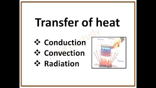 Transfer of heat Conduction Convection Radiation video Time to study2012 [upl. by Jecho]