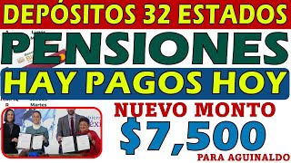 💸 DEPÓSITOS DESDE HOY  AGUINALDO PENSIONADOS ❌ Día de Muertos y Buen Fin ♨️ ¡Pago Adultos Mayores [upl. by Enirac]