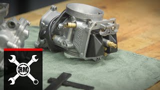 How To Set and Adjust the Carburetor Float Height on a Motorcycle ATV or UTV [upl. by Ydennek]