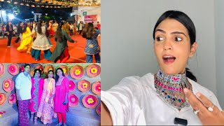 Navratri Day1 Outfit check😃  Divyani Malviya Vlog [upl. by Ellenet]