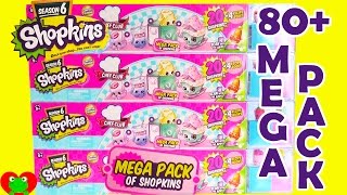 Shopkins Season 6 Mega Packs with Color Changing 12 Pack [upl. by Rramel]